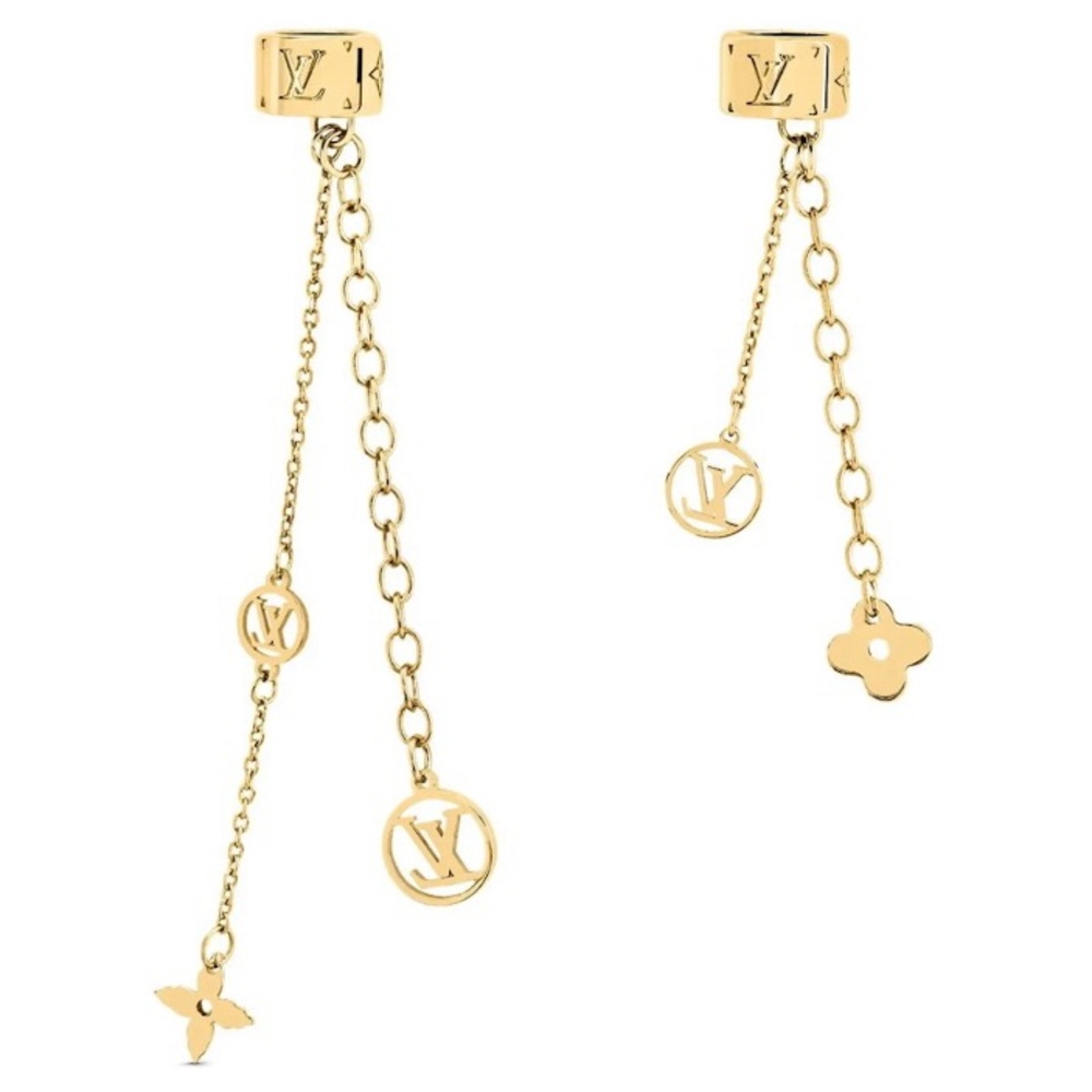 Louis Vuitton Nanogram Earphone Earrings